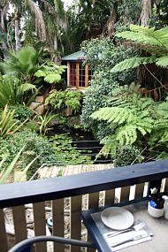 Regals' Rendezvous - fish pond table