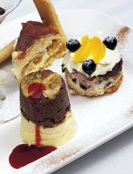 Regals' Rendezvous - menu dessert selection