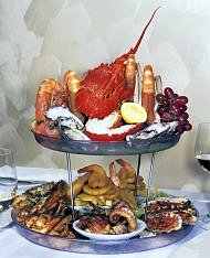 Regals' Rendezvous - menu seafood platter