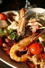 Ice Cube Seafood Grill Bar - seafood platter 09