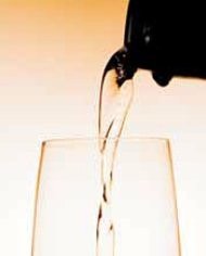 3 Nippers - glass pouring wine