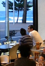 Cafe Brisa - beach view