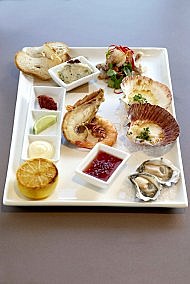 Garfish - seafood platter