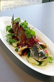 Garfish - fish dish