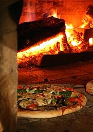 Ironbark - pizza in wood fired oven