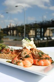 Stonebar Seafood Brasserie - prawns bridge