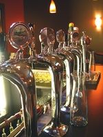 bar scene at sandyfoot bar and grill restaurant