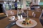 table view of the Promenade Restaurant
